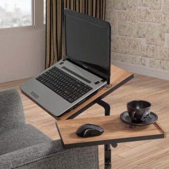 Alternative view of Τραπεζάκι βοηθητικό - laptop Frenk Megapap πολυμορφικό χρώμα atlantic pine 67x45,5x62/87εκ.