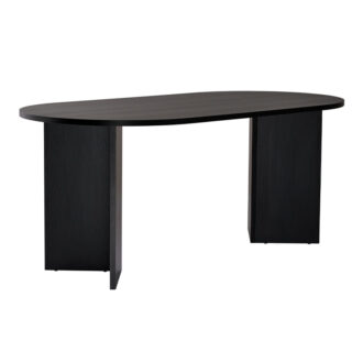 Alternative view of Τραπέζι Sablin Megapap χρώμα black wood 180x89,5x75εκ.