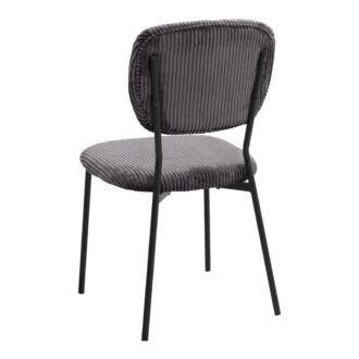 Alternative view of Σετ τραπεζαρία 5τμχ Bohema - Kevin Megapap χρώμα ivory/sepet oak - γκρι Ø90x77,7εκ.