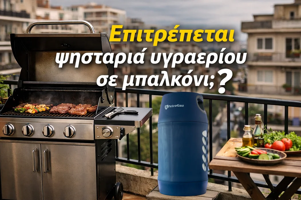 Επιτρέπεται ψησταριά υγραερίου σε μπαλκόνι;
