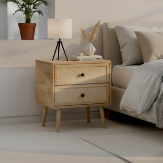 Alternative view of Κομοδίνο Oslo pakoworld sonoma 50x39x55εκ