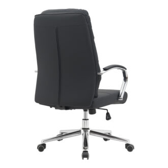 Alternative view of Καρέκλα γραφείου διευθυντή Normie pakoworld pu μαύρο 58x65x103-111εκ