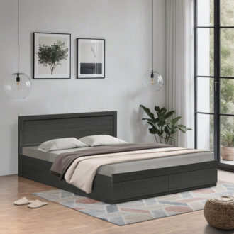 Alternative view of Κρεβάτι Olympus pakoworld με συρτάρι σε wenge απόχρωση 150x200εκ