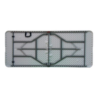 Alternative view of Τραπέζι catering-συνεδρίου Nedio pakoworld πτυσσόμενο-βαλίτσα λευκό μονοκόμματη επιφάνεια 180x70x74εκ