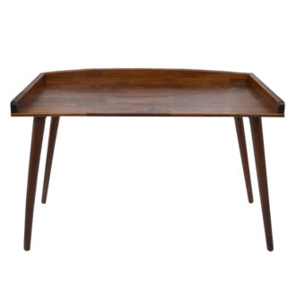 Alternative view of Γραφείο εργασίας Brady pakoworld φυσικό ξύλο πεύκου καρυδί 119x59x75εκ