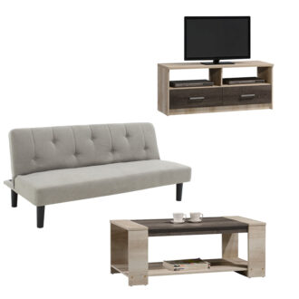 Alternative view of Φοιτητικό πακέτο επίπλων σαλονιού Ease pakoworld σετ 3τεμ