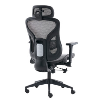 Alternative view of Καρέκλα γραφείου εργασίας Mesgo pakoworld μαύρο-γκρι 68x67-72x110-136εκ