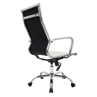 Alternative view of Καρέκλα γραφείου διευθυντή Valter pakoworld λευκό pu 55.5x58x108εκ