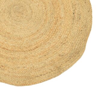 Alternative view of Χαλί Solon Inart φυσικό γιούτα 120x120x1εκ