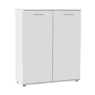 Ντουλάπι - παπουτσοθήκη 24 ζευγών Ultra Megapap δίφυλλο χρώμα λευκό 91x35x108εκ.