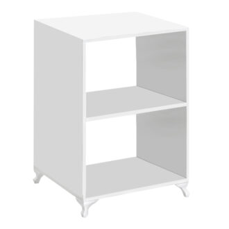 Alternative view of Έπιπλο κουζίνας για φουρνάκι Nadine Megapap χρώμα λευκό 60x56x85εκ.