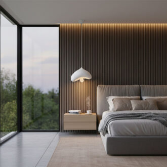 Alternative view of Φωτιστικό οροφής Luna Megapap E27 fiberglass μονόφωτο χρώμα λευκό 30x21x120εκ.