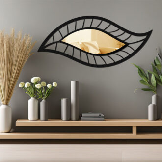 Διακοσμητικό τοίχου Veno Μegapap με plexiglass 65x10x29εκ.