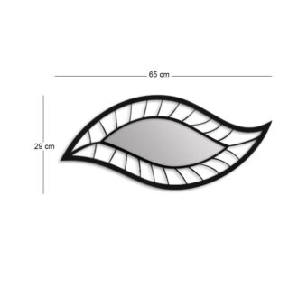 Alternative view of Διακοσμητικό τοίχου Veno Μegapap με plexiglass 65x10x29εκ.