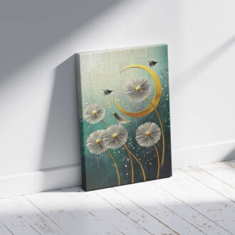 Alternative view of Πίνακας σε καμβά "Wildflowers" Megapap ψηφιακής εκτύπωσης 70x100x3εκ.