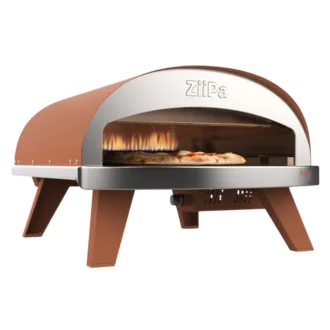 Φουρνάκι Υγραερίου Για Πίτσα Ziipa Piana Sedici Terracotta 1