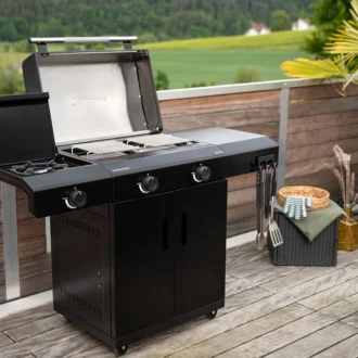 Ψησταριά υγραερίου Outdoorchef HEAT C 265 με 2 Ζώνες ψησίματος & Πλευρική εστία 125