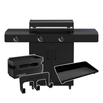 Ψησταριά υγραερίου Outdoorchef HEAT C 265 με 2 Ζώνες ψησίματος & Πλευρική εστία