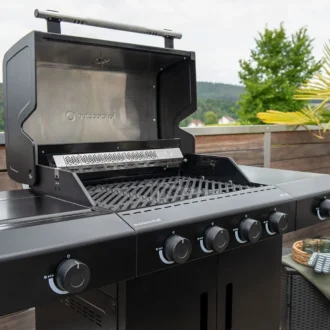 Ψησταριά υγραερίου Outdoorchef HEAT C 435 RB με ζώνη ψησίματος & καυστήρα σούβλας 5