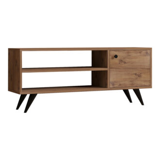 Alternative view of Έπιπλο τηλεόρασης Wison pakoworld σε sonoma απόχρωση 120x29x50εκ