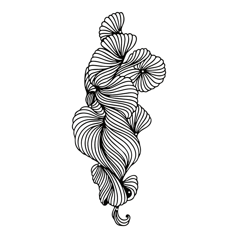 Διακοσμητικό τοίχου Bilem pakooworld μαύρο μεταλλικό 20x1,5x50εκ