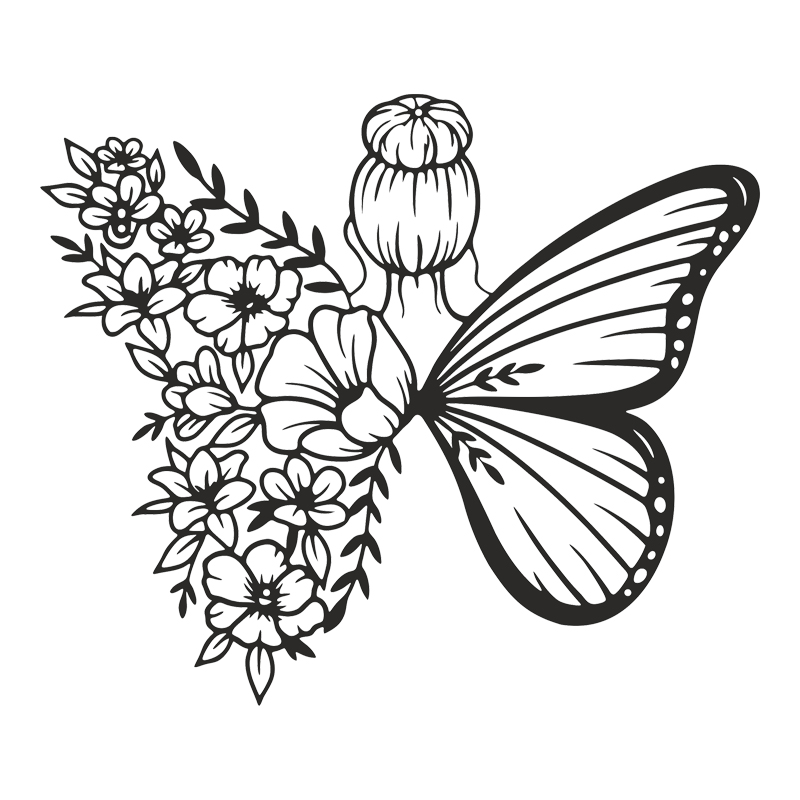 Διακοσμητικό τοίχου Terfia pakooworld μαύρο μεταλλικό 60x1,5x60εκ