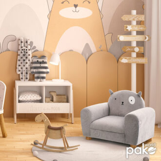 Alternative view of Φωτιστικό γραφείου Lucian pakoworld Ε14 λευκό 18x12,5x31εκ