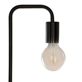 Alternative view of Φωτιστικό δαπέδου Keli pakoworld E27 40W μαύρο Φ20x150εκ