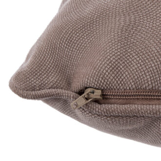 Alternative view of Μαξιλάρι διακοσμητικό Lubel pakoworld ύφασμα σε γκρι-καφέ απόχρωση 30x50εκ