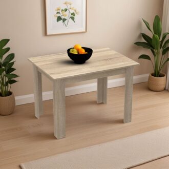 Alternative view of Τραπέζι Manka pakoworld σε sonoma απόχρωση 110x80x77εκ