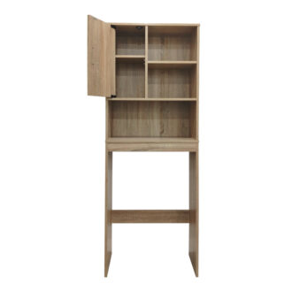 Alternative view of Έπιπλο μπάνιου Tazien pakoworld σε sonoma απόχρωση 60x24x168.5εκ