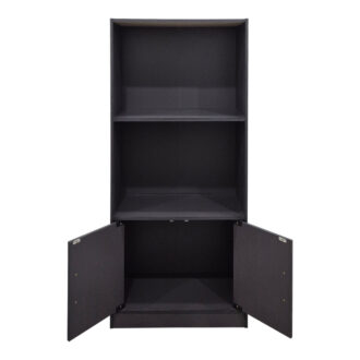 Alternative view of Βιβλιοθήκη Tekaro pakoworld ανθρακί 60x30x120εκ