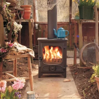 Alternative view of Σόμπα ξύλου Charnwood Country 4 Pewter