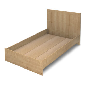 Alternative view of Κρεβάτι Bergamo Megapap χρώμα φυσικό οξιάς 120x200εκ.