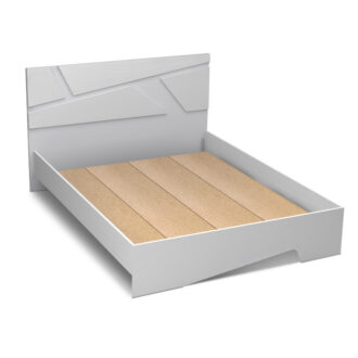 Alternative view of Κρεβάτι Efes Megapap χρώμα λευκό 160x200εκ.