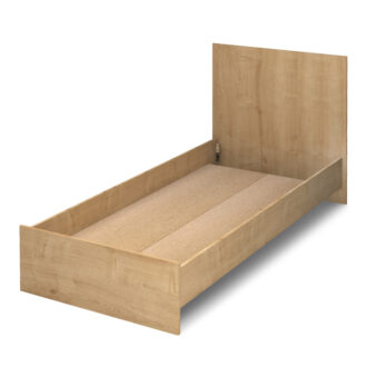 Alternative view of Κρεβάτι Troy Megapap χρώμα φυσικό οξιάς 100x200εκ.