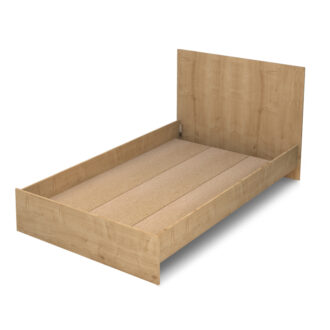 Alternative view of Κρεβάτι Troy Megapap χρώμα φυσικό οξιάς 120x200εκ.