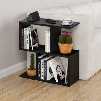 Τραπεζάκι βοηθητικό Homemania Megapap χρώμα μαύρο 60x20x60εκ.