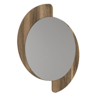 Alternative view of Καθρέπτης τοίχου Sevilla Μegapap χρώμα καρυδί 59,2x2,2x69εκ.