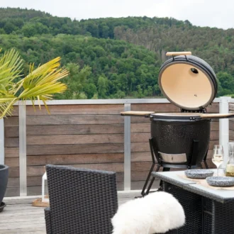 Outdoorchef EGG 550 ψησταριά κάρβουνου κεραμική & βάση 3