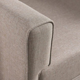 Alternative view of Πολυθρόνα Bella Megapap υφασμάτινη χρώμα κρεμ 82x81x85εκ.