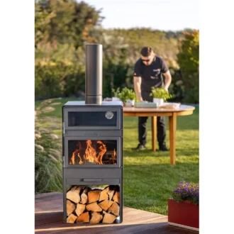 Alternative view of Τζάκι Εξωτερικού Χώρου CookKing Vento με Φούρνο