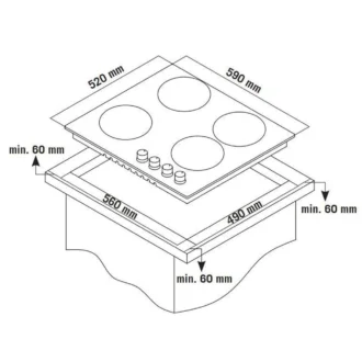 ΕΣΤΙΕΣ ΗΛΕΚΤΡΙΚΕΣ TGC 5604 SILVER 3